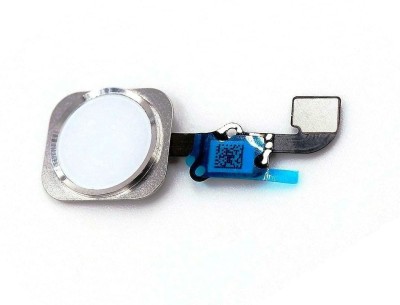 Shinzo Home Menu Button Flex Cable Part Without Touch Compatible with iPhone 6 (White) Home Button