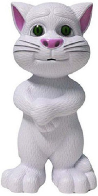 Tenmar INTELLIGENT TOUCHING TOM CAT WITH WONDERFUL VOICE(White)
