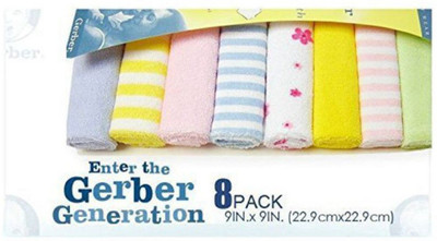 aurapuro Multi-Colour Cotton Napkins - Set of 8 Multicolor Cloth Napkins(8 Sheets)