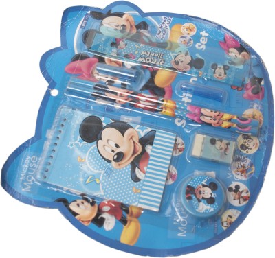 KUSHAAN mickey mouse mickey mouse Art Plastic Pencil Boxes(Set of 1, Blue)