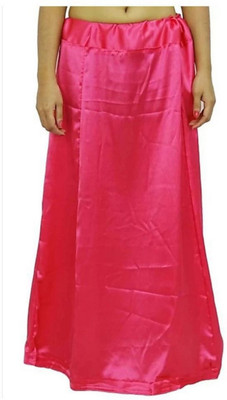 KAVYA DESIGNERS FP STIN P430 Pure Silk, Pure Satin Petticoat(Free)