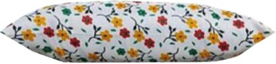 SIROKI BOND Polyester Fibre Floral Sleeping Pillow Pack of 1(White)