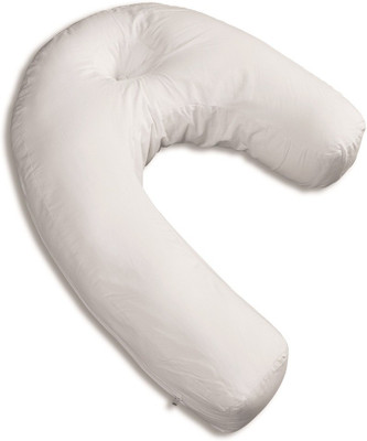 Ratehalf Microfibre Abstract Travel Pillow Pack of 1(White)