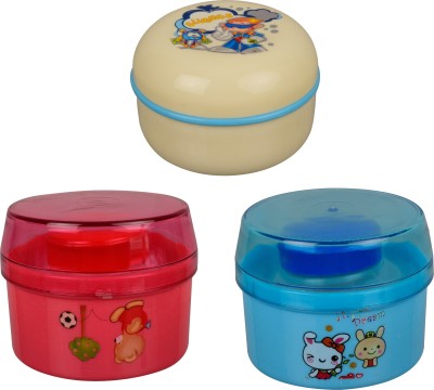 Aarushi Powder Puff for baby Pack of 3(Multicolor)