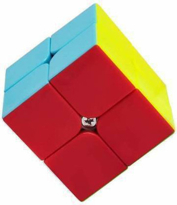 WHITE POPCORN 2x2x2 High Speed Stickerless Cubing Classroom Series Magic Cube (8 Pieces)(1 Pieces)