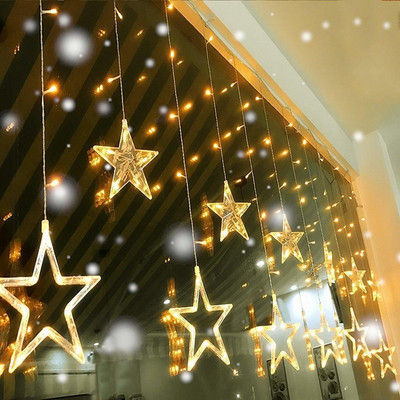 Welrock 138 LEDs 2.72 m Yellow Flickering Star Rice Lights(Pack of 1)