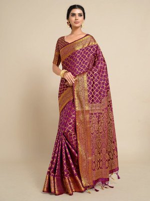 72% OFF on MIMOSA Printed Kanjivaram Art Silk Saree(Purple, Gold) 72% OFF on MIMOSA Printed Kanjivaram Art Silk Saree(Purple, Gold)