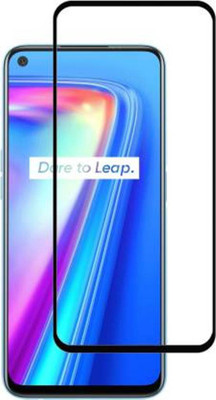 DMJHP Edge To Edge Tempered Glass for Realme 8i(Pack of 1)