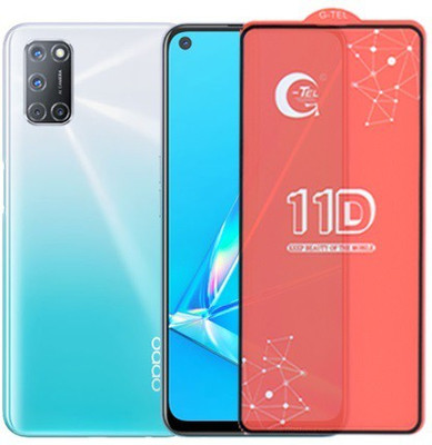 Mersal Edge To Edge Tempered Glass for Oppo A92(Pack of 1)