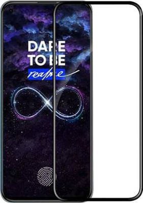 kentop Edge To Edge Tempered Glass for Realme 8(Pack of 1)