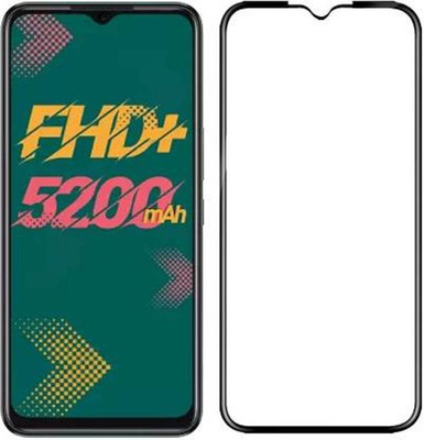 DMJHP Edge To Edge Tempered Glass for Infinix Hot 11(Pack of 1)