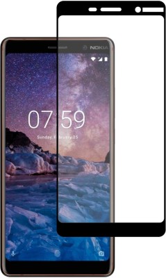 CASE CREATION Edge To Edge Tempered Glass for Nokia 7 Plus(Pack of 1)