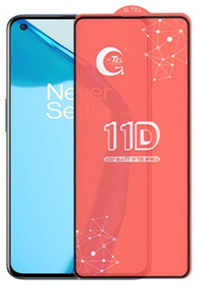 Mersal Edge To Edge Tempered Glass for OnePlus 9(Pack of 1)