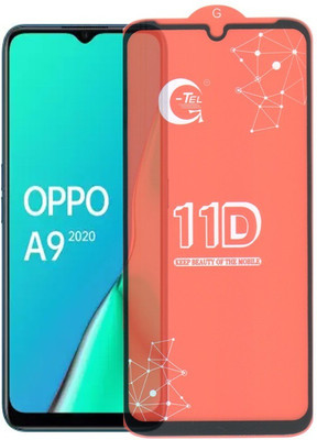 Mersal Edge To Edge Tempered Glass for Oppo A9 2020(Pack of 1)