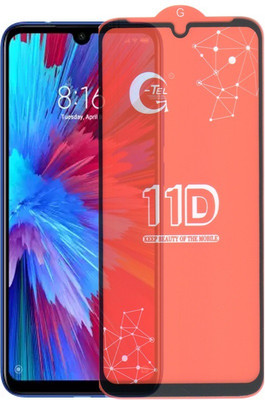 HY Edge To Edge Tempered Glass for Redmi Note 7s, (G-TEL Premium 11D Branded Edge To Edge Full Glue)(Pack of 1)