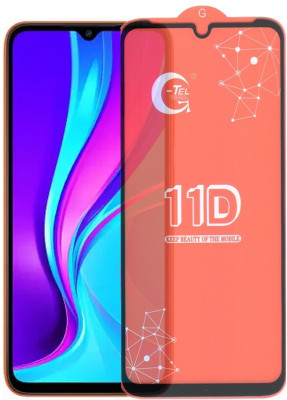 Mersal Edge To Edge Tempered Glass for Redmi 9(Pack of 1)