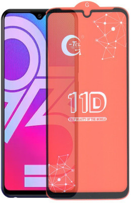 Bigil Edge To Edge Tempered Glass for Vivo Y93(Pack of 1)