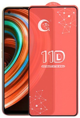 Bigil Edge To Edge Tempered Glass for Realme X7 5G(Pack of 1)