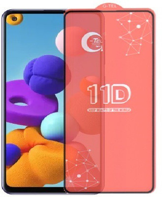 Bigil Edge To Edge Tempered Glass for Samsung Galaxy A21s(Pack of 1)