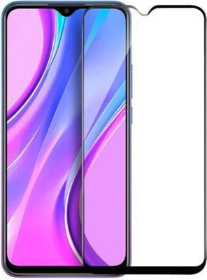 DMJHP Edge To Edge Tempered Glass for Redmi 9 Activ(Pack of 1)