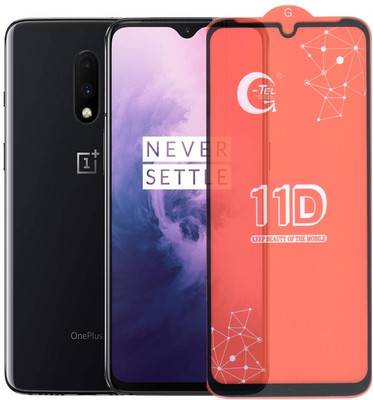 Mersal Edge To Edge Tempered Glass for OnePlus 7(Pack of 1)