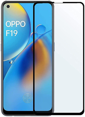 LIKEDESIGN Edge To Edge Tempered Glass for Oppo F19s(Pack of 1)