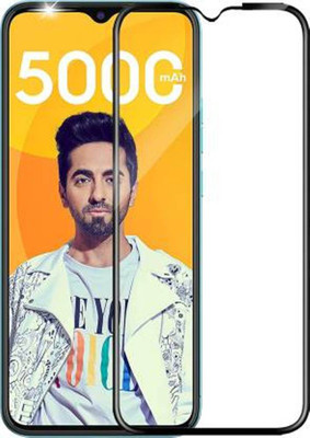 DMJHP Edge To Edge Tempered Glass for Tecno Spark Go 2021(Pack of 1)