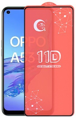 Mersal Edge To Edge Tempered Glass for Oppo A53(Pack of 1)