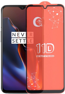 Mersal Edge To Edge Tempered Glass for OnePlus 6T(Pack of 1)