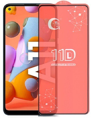 Bigil Edge To Edge Tempered Glass for Samsung Galaxy A11(Pack of 1)
