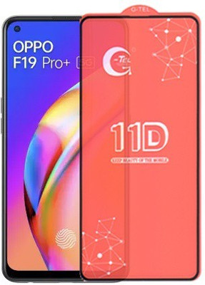 Mersal Edge To Edge Tempered Glass for Oppo F19 Pro Plus(Pack of 1)