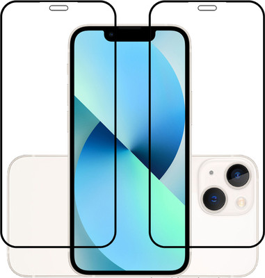 MobileBukket Edge To Edge Tempered Glass for Apple iPhone 13 Mini(Pack of 2)