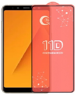 Mersal Edge To Edge Tempered Glass for Samsung Galaxy A8 Plus(Pack of 1)