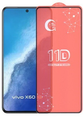 Mersal Edge To Edge Tempered Glass for VivoX60(Pack of 1)
