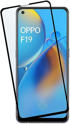 welldesign Edge To Edge Tempered Glass for Oppo F19s(Pack of 1)