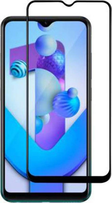 DMJHP Edge To Edge Tempered Glass for Vivo Y1s(Pack of 1)
