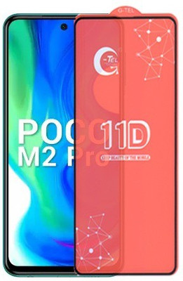 Bigil Edge To Edge Tempered Glass for Poco M2 Pro(Pack of 1)