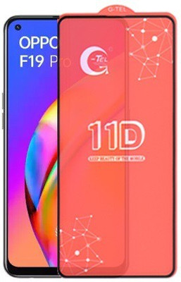 Mersal Edge To Edge Tempered Glass for Oppo F19 Pro(Pack of 1)