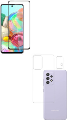 Ten To 11 Front and Back Tempered Glass for Samsung Galaxy A52s(Pack of 3)