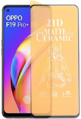 Mersal Nano Glass for Oppo F19 Pro Plus Pubg Matte Screen Guard Premium Sensitive Touching Full Glue Branded(Pack of 1)