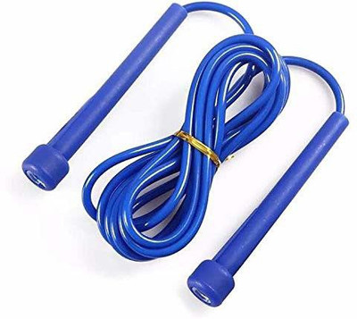 Dr Pacvu Blue Adjustable Ball Bearing + Freestyle Skipping Rope Freestyle Skipping Rope(Multicolor, Length: 275 cm) Dr Pacvu Blue Adjustable Ball Bearing + Freestyle Skipping Rope Freestyle Skipping Rope(Multicolor, Length: 275 cm)