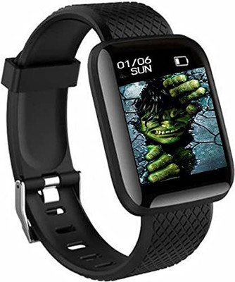 IMMUTABLE 66 _SMART WATCH|FITNESS SMART WATCH Smartwatch(Black Strap, FREE SIZE)