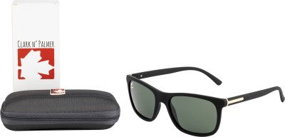 Clark N' Palmer Sports Sunglasses(For Men & Women, Green)