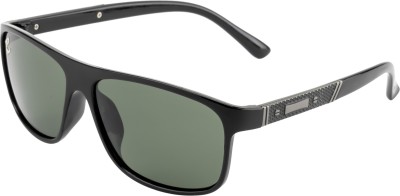 Clark N' Palmer Wayfarer Sunglasses(For Men & Women, Green)