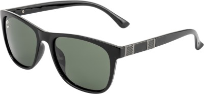 Clark N' Palmer Wayfarer Sunglasses(For Men & Women, Green)