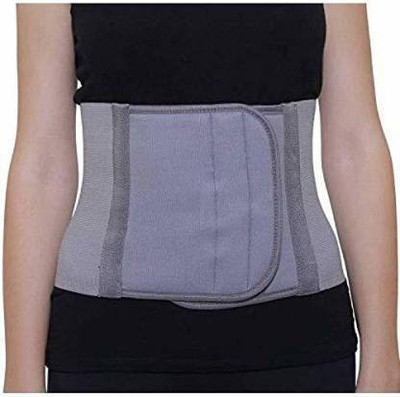 SUKANYA Abdominal Belt after delivery Tummy Reduction Trimmer Belly Binder Abdominal Belt(Grey)