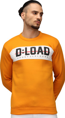 ANIXA Printed Round Neck Casual Men Multicolor Sweater