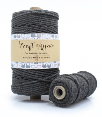 Craft Affair Charcoal Grey Thread(10 m Pack of1)