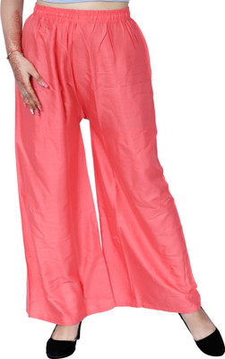V F GARMENTS Regular Fit Women Pink Trousers
