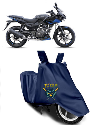 AUTOCAD Waterproof Two Wheeler Cover for Bajaj(Pulsar 220F, Blue)